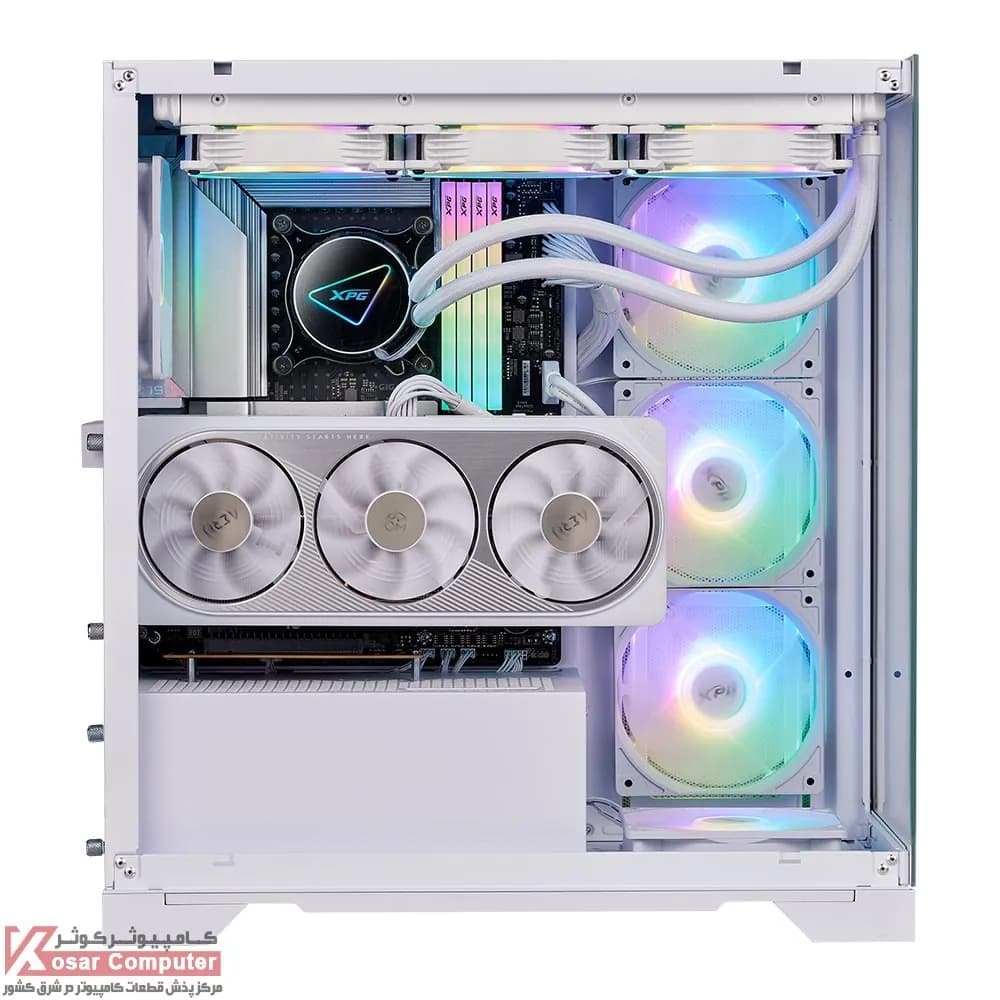 کیس ایکس پی جی مدل XPG INVADER X WHITE — تصویر ۸