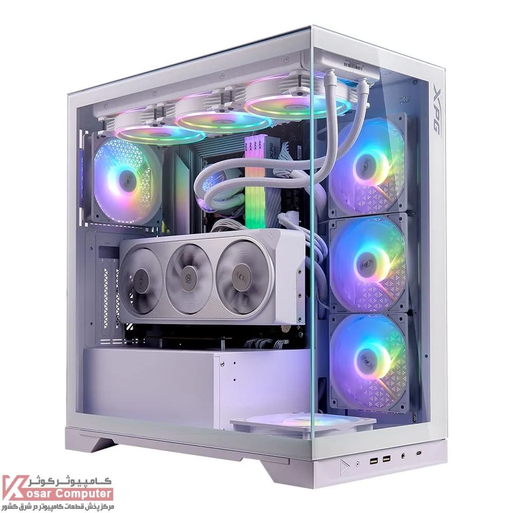 کیس ایکس پی جی مدل XPG INVADER X WHITE