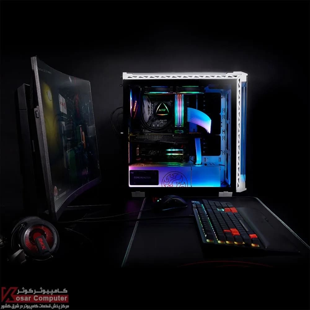 کیس ایکس پی جی مدل XPG BATTLECRUISER WHITE — تصویر ۸