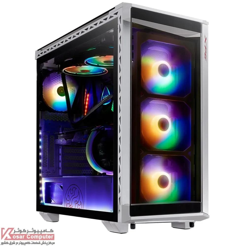 کیس ایکس پی جی مدل XPG BATTLECRUISER WHITE — تصویر ۲