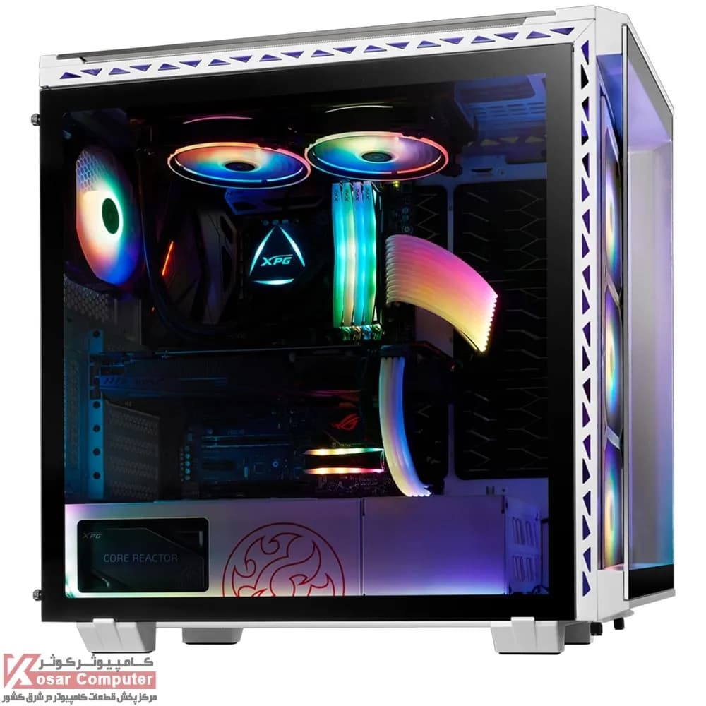 کیس ایکس پی جی مدل XPG BATTLECRUISER WHITE — تصویر ۳
