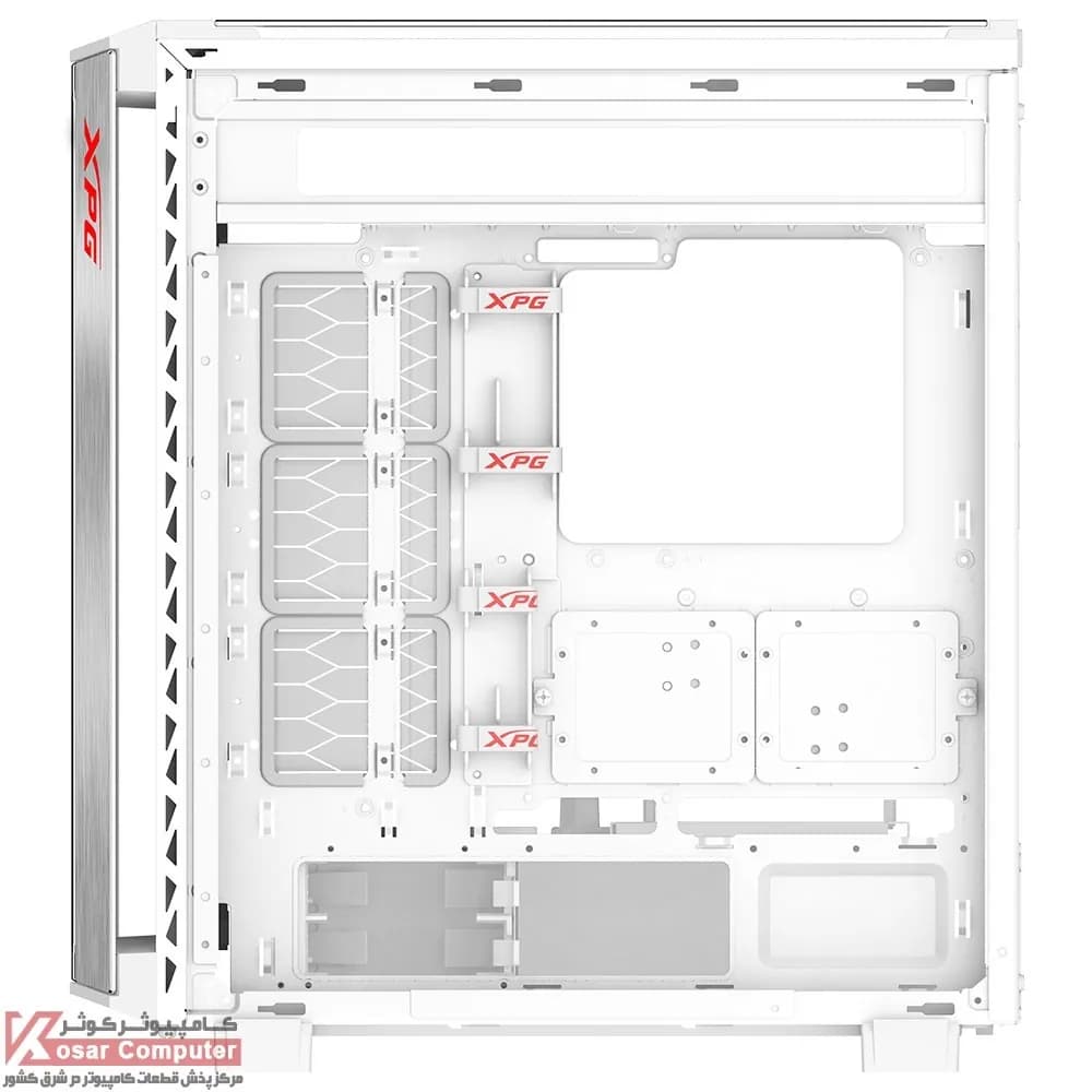 کیس ایکس پی جی مدل XPG BATTLECRUISER II WHITE — تصویر ۱۱