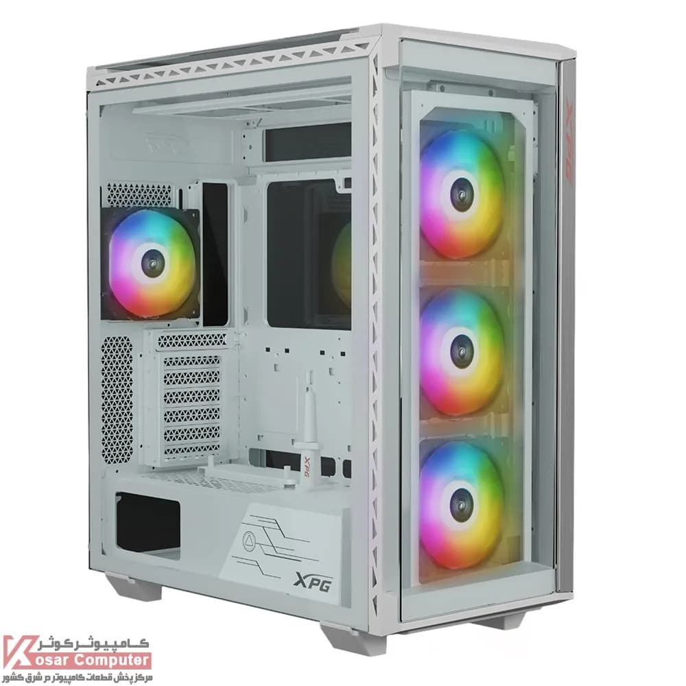 کیس ایکس پی جی مدل XPG BATTLECRUISER II WHITE