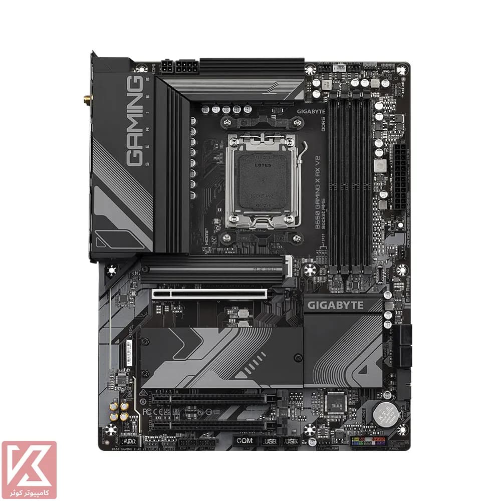 مادربرد گیگابایت B650 GAMING X AX V2 — تصویر ۵