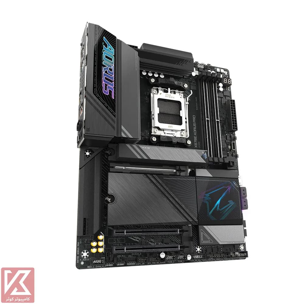 مادربرد گیگابایت X870E AORUS PRO — تصویر ۱۰