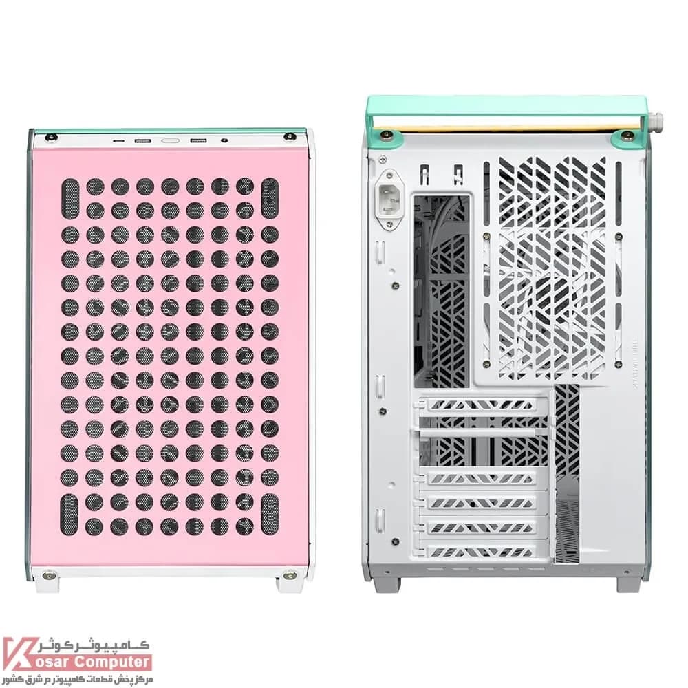 کیس کولر مستر مدل QUBE 500 Flatpack Macaron — تصویر ۶