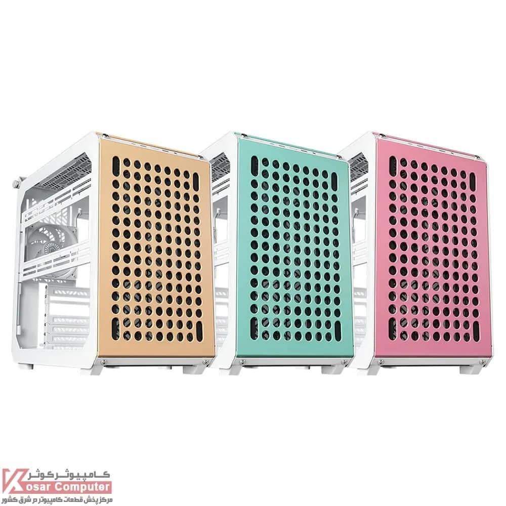 کیس کولر مستر مدل QUBE 500 Flatpack Macaron — تصویر ۸