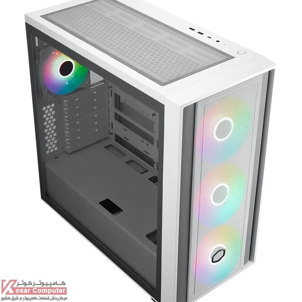 کیس کولر مستر مدل MasterBox 600 WHITE — تصویر ۱۰