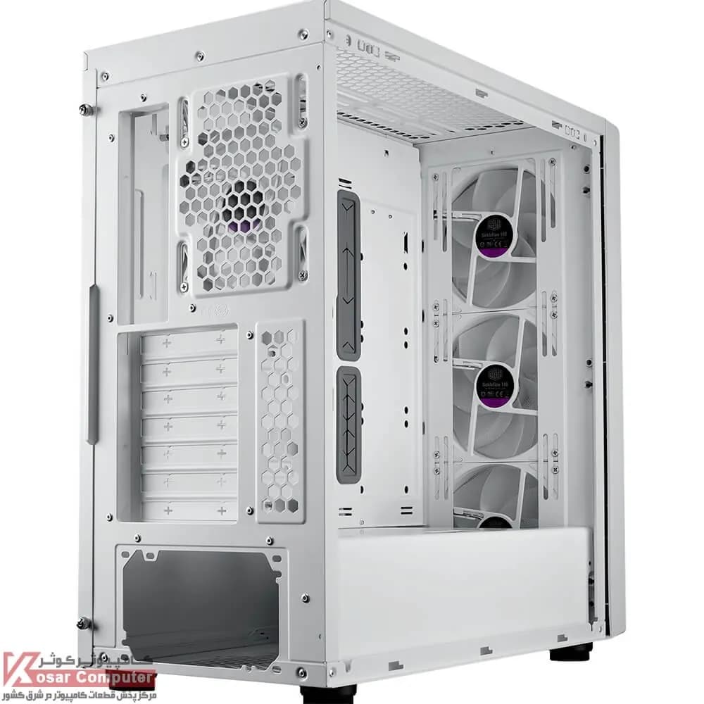 کیس کولر مستر مدل MasterBox 600 WHITE — تصویر ۶
