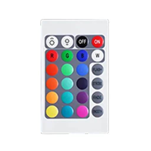 کنترلر ولتاژ ۸۰۰ وات RGB به همراه ریموت کنترل پارس شعاع توس