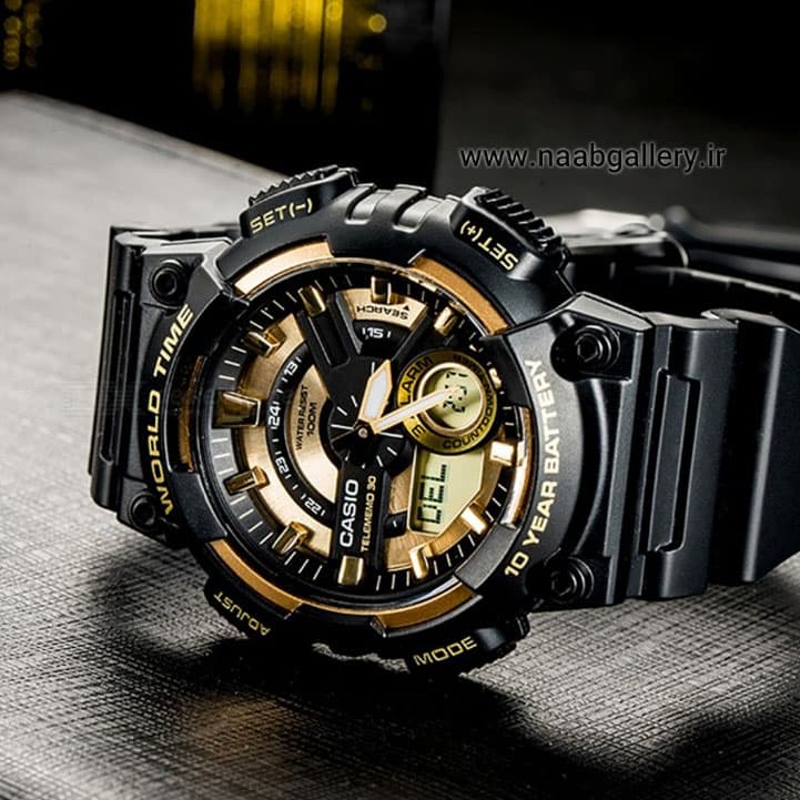 ساعت مچی مردانه کاسیو مدل CASIO AEQ-110BW-9AVDF — تصویر ۸