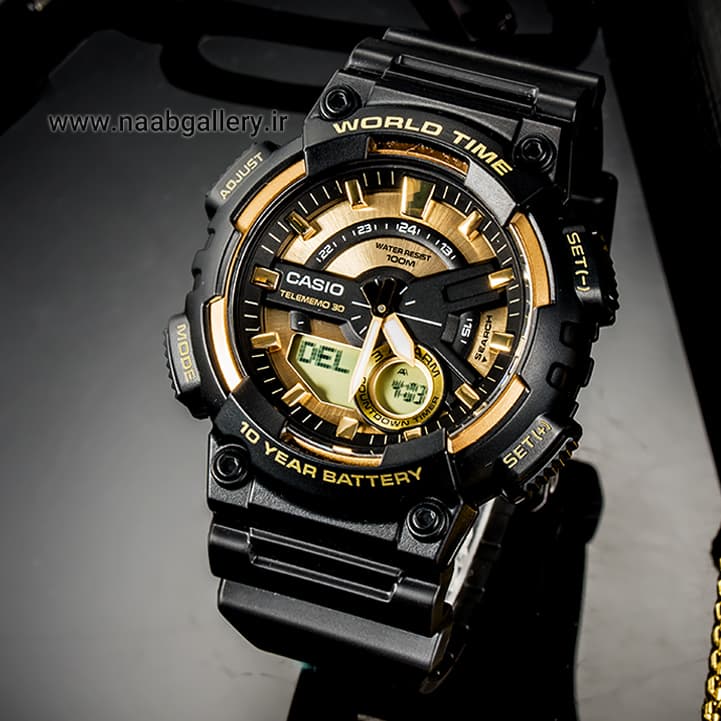 ساعت مچی مردانه کاسیو مدل CASIO AEQ-110BW-9AVDF — تصویر ۶