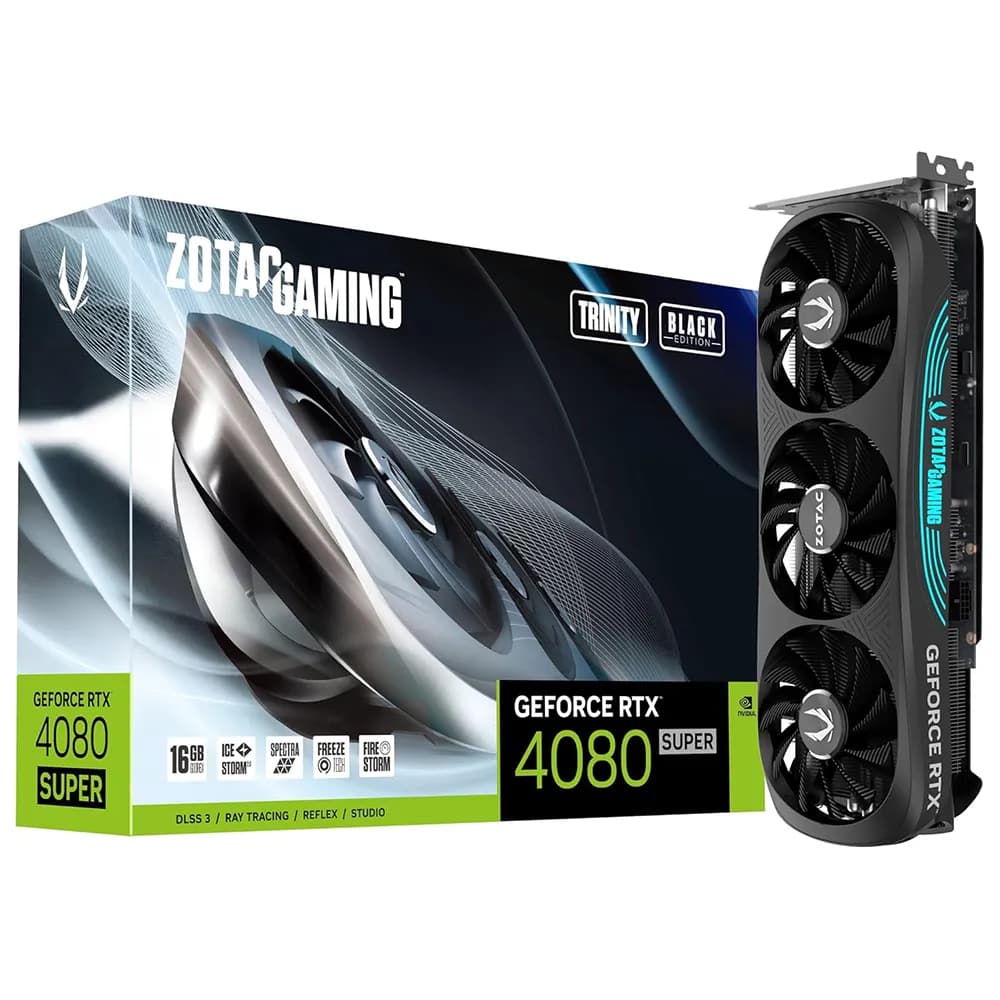 کارت گرافیک زوتک GAMING RTX 4080 SUPER Trinity Black 16GB — تصویر ۹