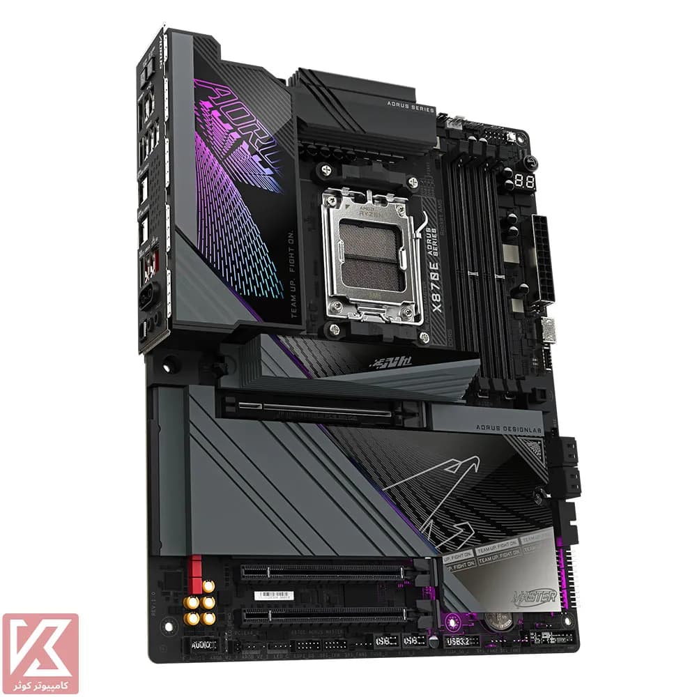 مادربرد گیگابایت X870E AORUS MASTER — تصویر ۱۰