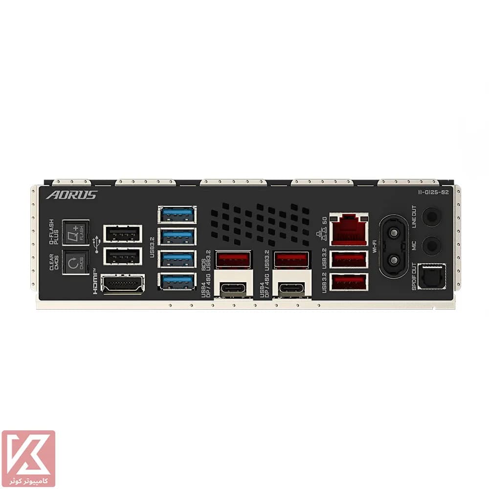 مادربرد گیگابایت X870E AORUS MASTER — تصویر ۱۲