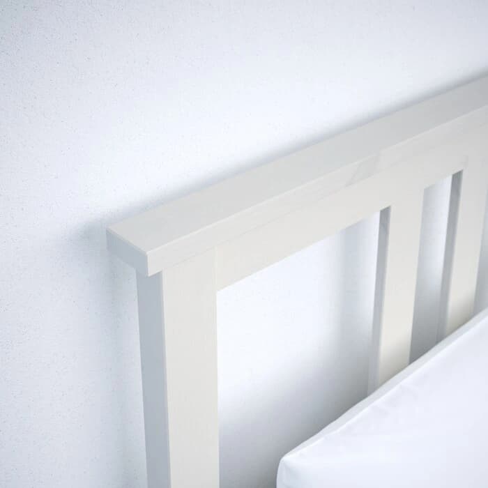 قاب تخت سفید رنگ/لوروی سایز ۱۶۰x۲۰۰ ایکیا مدل HEMNES — تصویر ۷