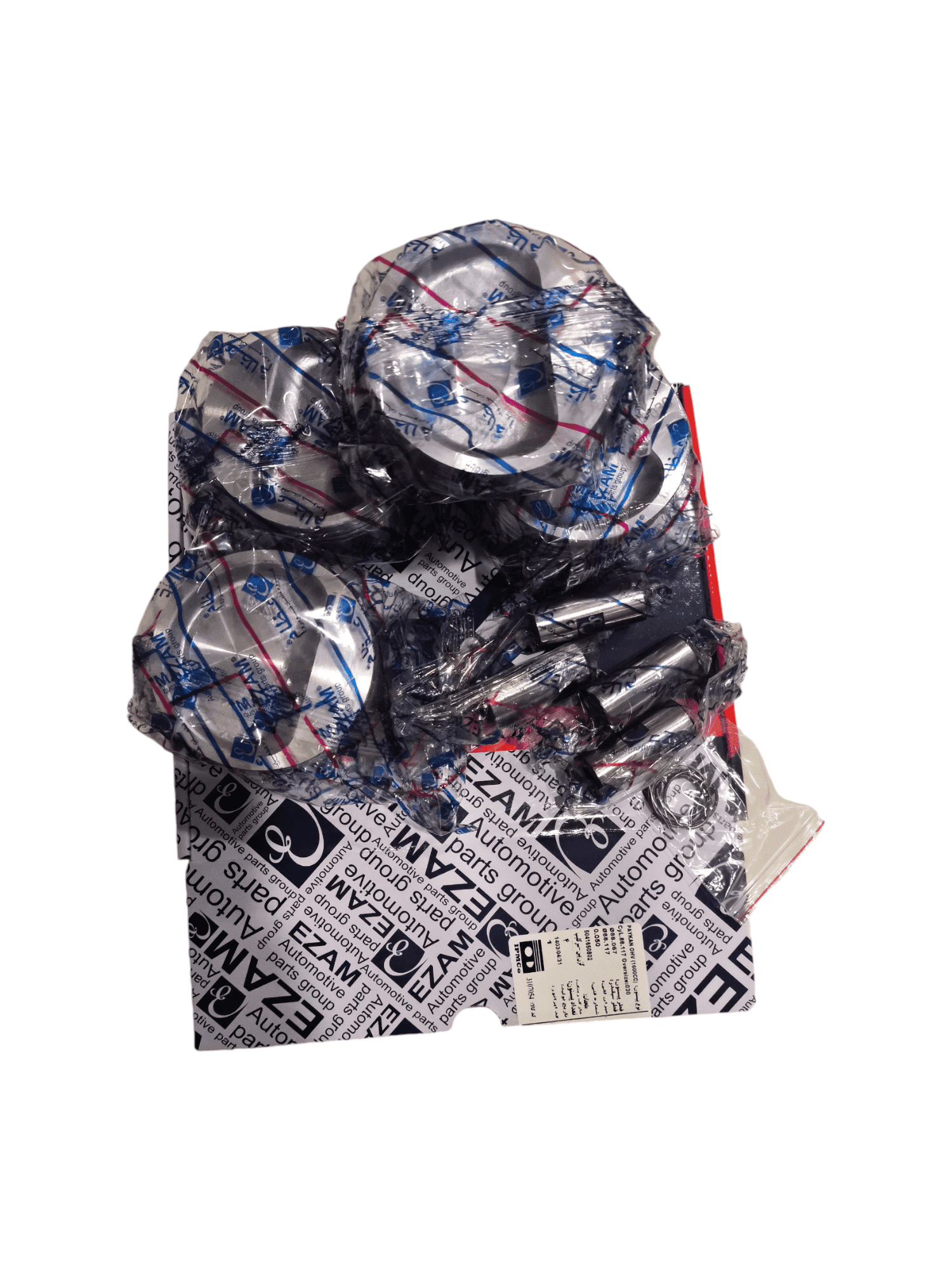 پیستون OHV_030 با خار و گژن پین پژو روآ برند عظام