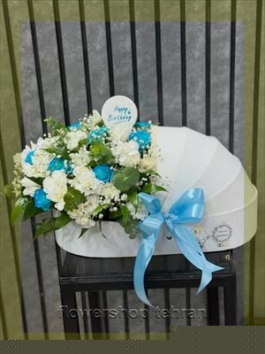 چیدمان هنری خرید گلدان سینره برای دکور میز یا لابی