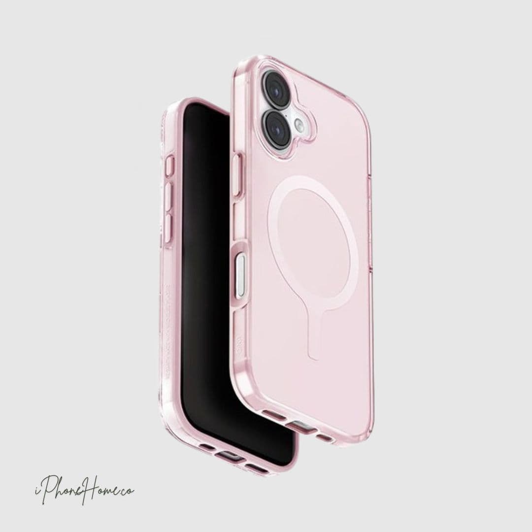 قاب یونیک clario صورتی مناسب iPhone 17 — تصویر ۲
