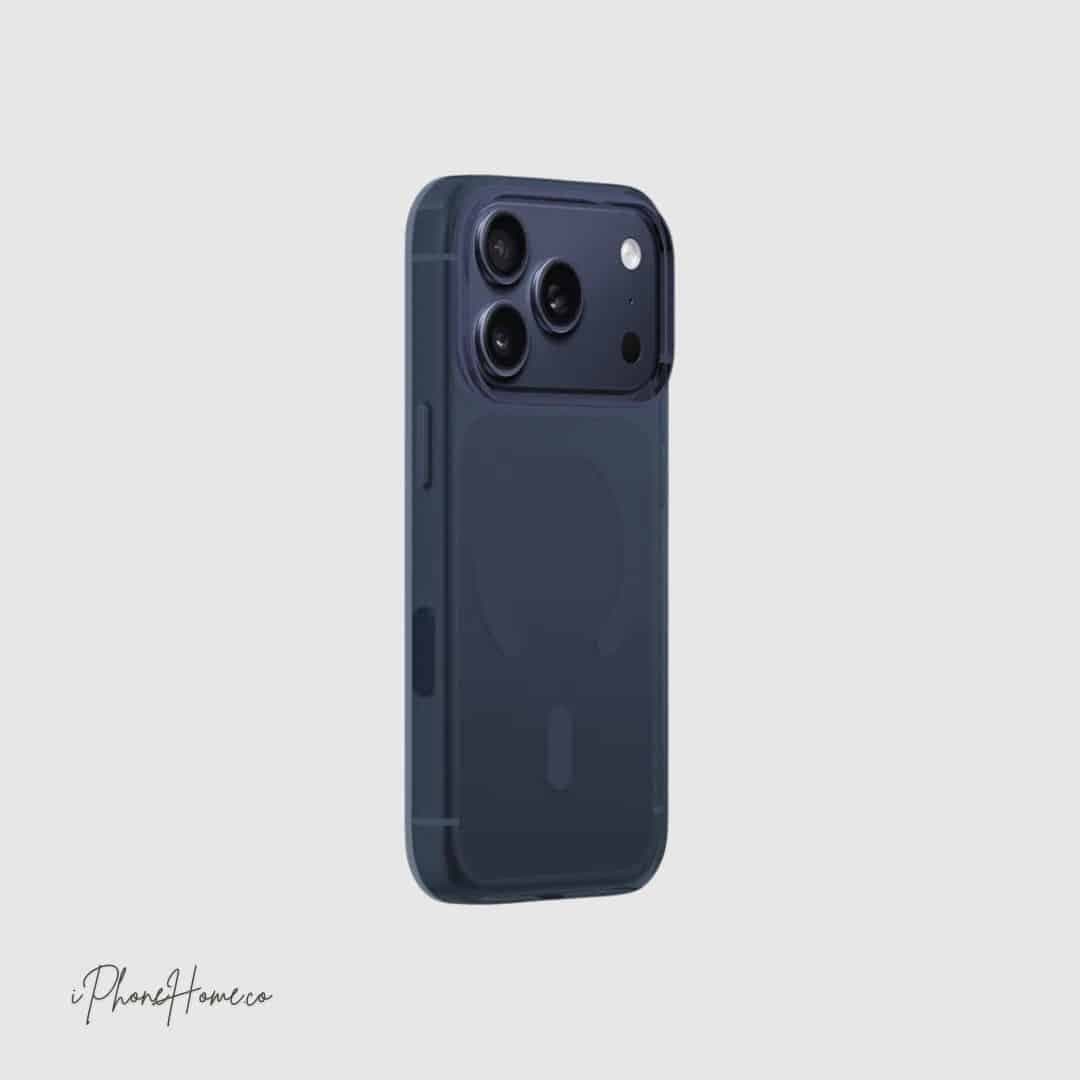 قاب کی دوو Iceguard شفاف آبی مناسب iPhone 17 Pro (9705)