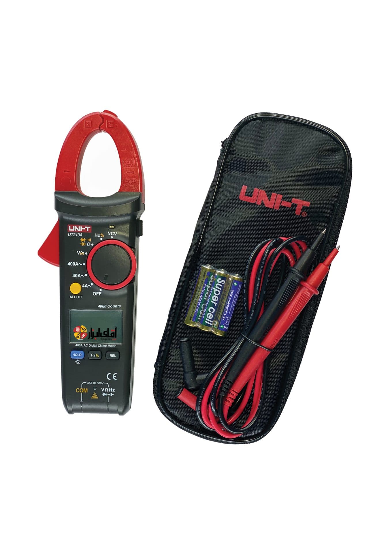 آمپرمتر کلمپی AC 400َA دیجیتال یونیتی UNI-T UT213A — تصویر ۳