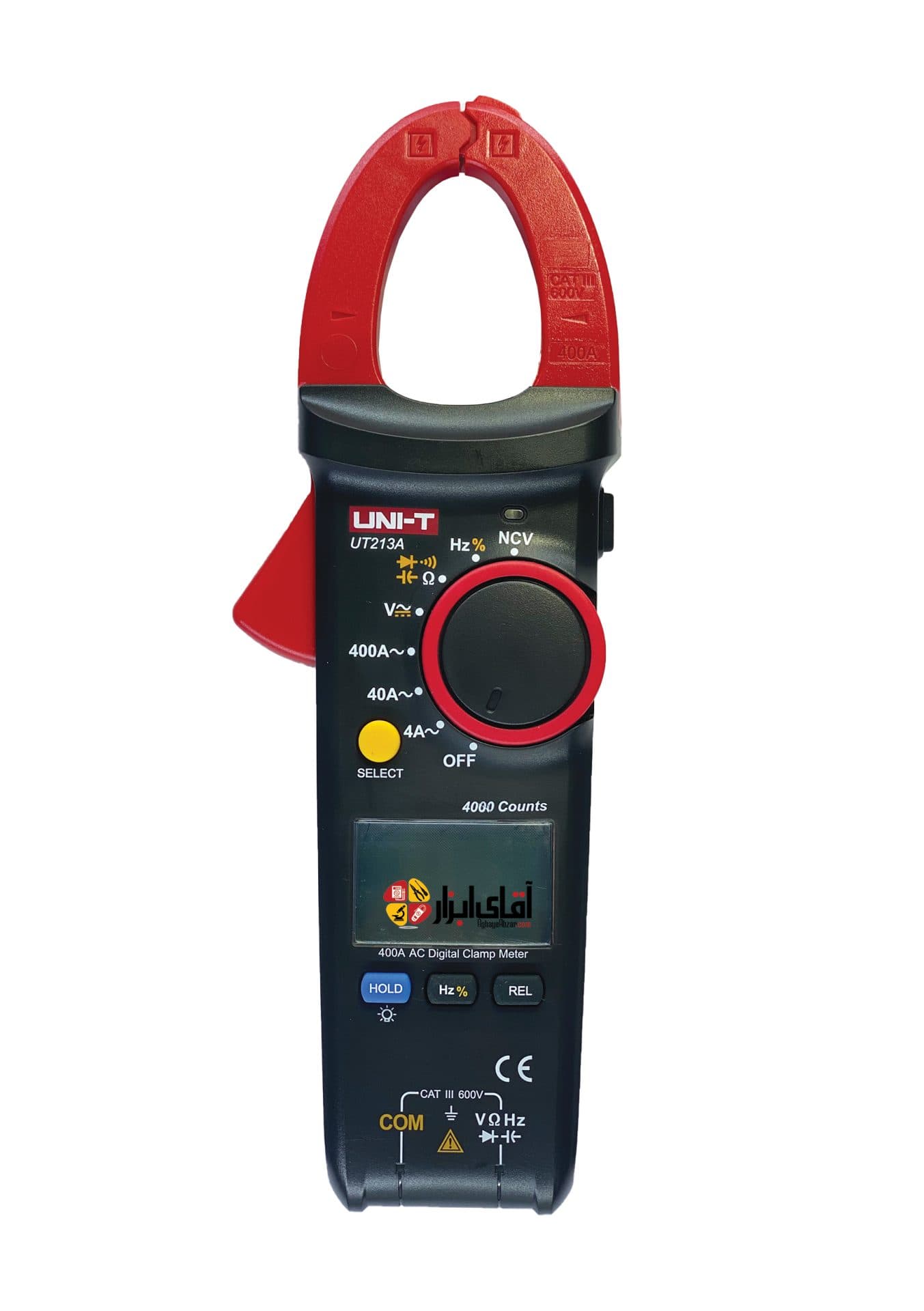 آمپرمتر کلمپی AC 400َA دیجیتال یونیتی UNI-T UT213A