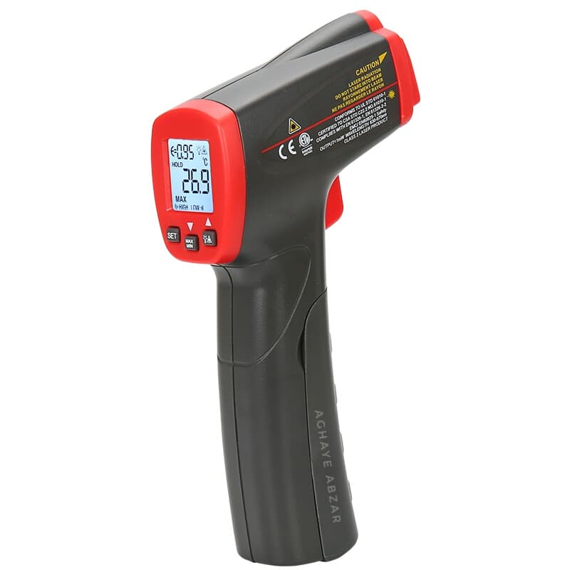 ترمومتر مادون قرمز 400 درجه ( حرارت سنج لیزری ) یونیتی UNI-T UT300S — تصویر ۳