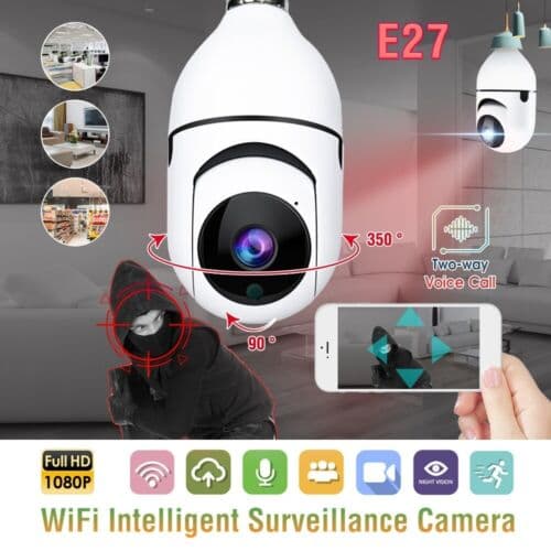 بهترین دوربین لامپی چرخشی v380/خرید,قیمت و مشخصات — تصویر ۱۲