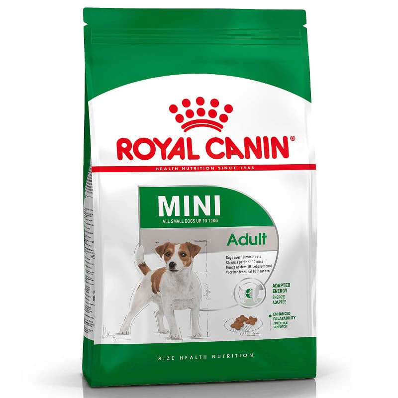 غذای خشک سگ بالغ نژاد کوچک رویال کنین مدل Royal Canin Mini Adult وزن 8 کیلوگرم