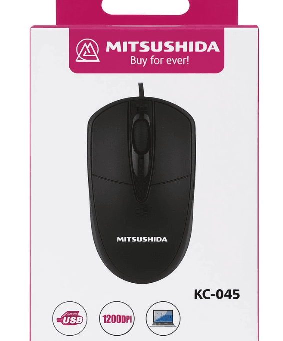 ماوس سیم دار MITSUSHIDA KC-045 — تصویر ۵