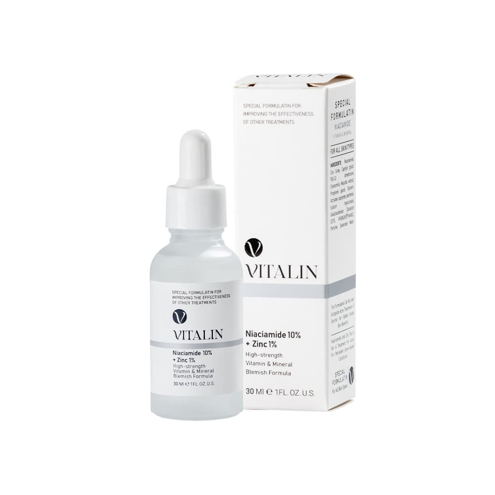 سرم ضدجوش ویتالین مدل Niacinamide %10 + Zinc 1% — تصویر ۳