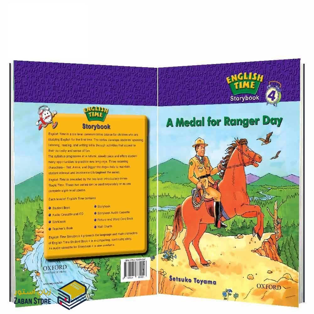 English Time 4 Story Book A Medal for Ranger Day داستان انگليش تايم چهار مدال برای روز رنجر — تصویر ۷