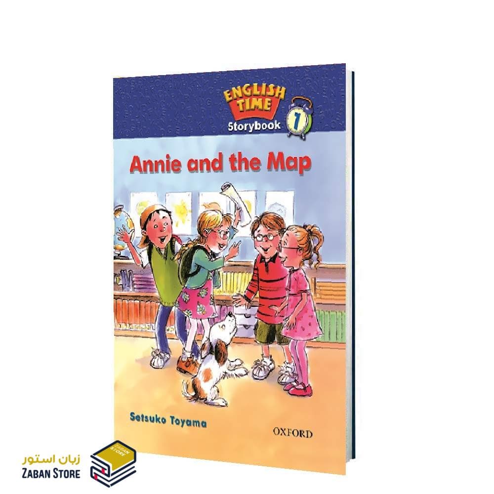 English Time 1 Story Book Annie And The Map داستان انگليش تايم یک آنی و نقشه — تصویر ۴