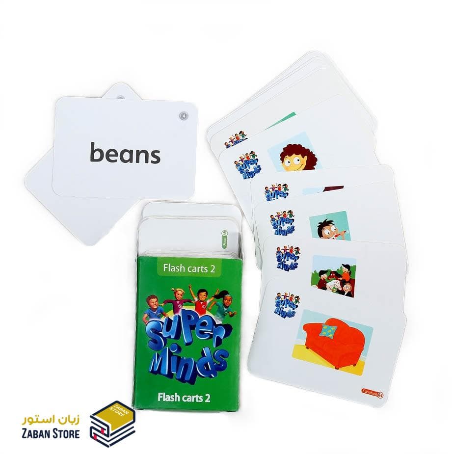 Super Minds 2 Flashcards فلش کارت سوپر مایندز دو — تصویر ۲