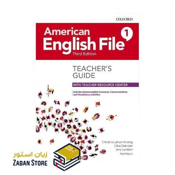 American English File 1 Teachers Book Third Edition کتاب معلم امریکن انگلیش فایل یک ویرایش سوم