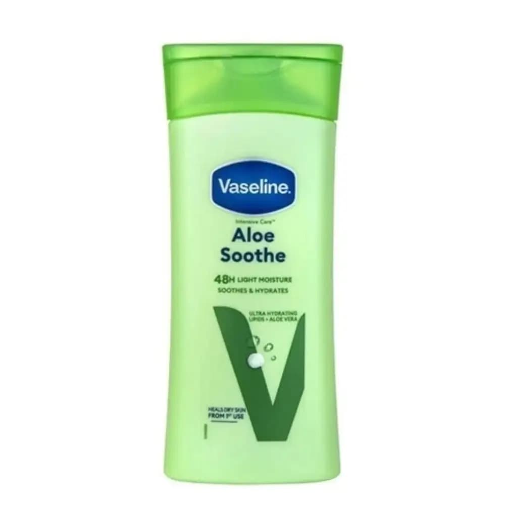 لوسیون بدن وازلین مدل Aloe Soothe حجم 200 میلی‌لیتر