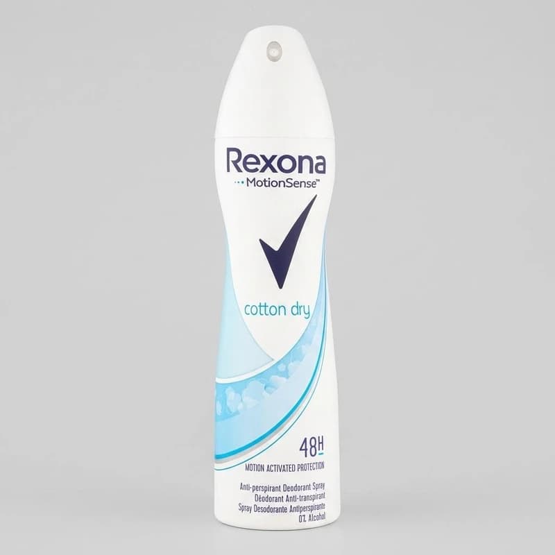 اسپری دئودورانت زنانه رکسونا مدل cotton dry حجم 200 میلی‌لیتر — تصویر ۱۲