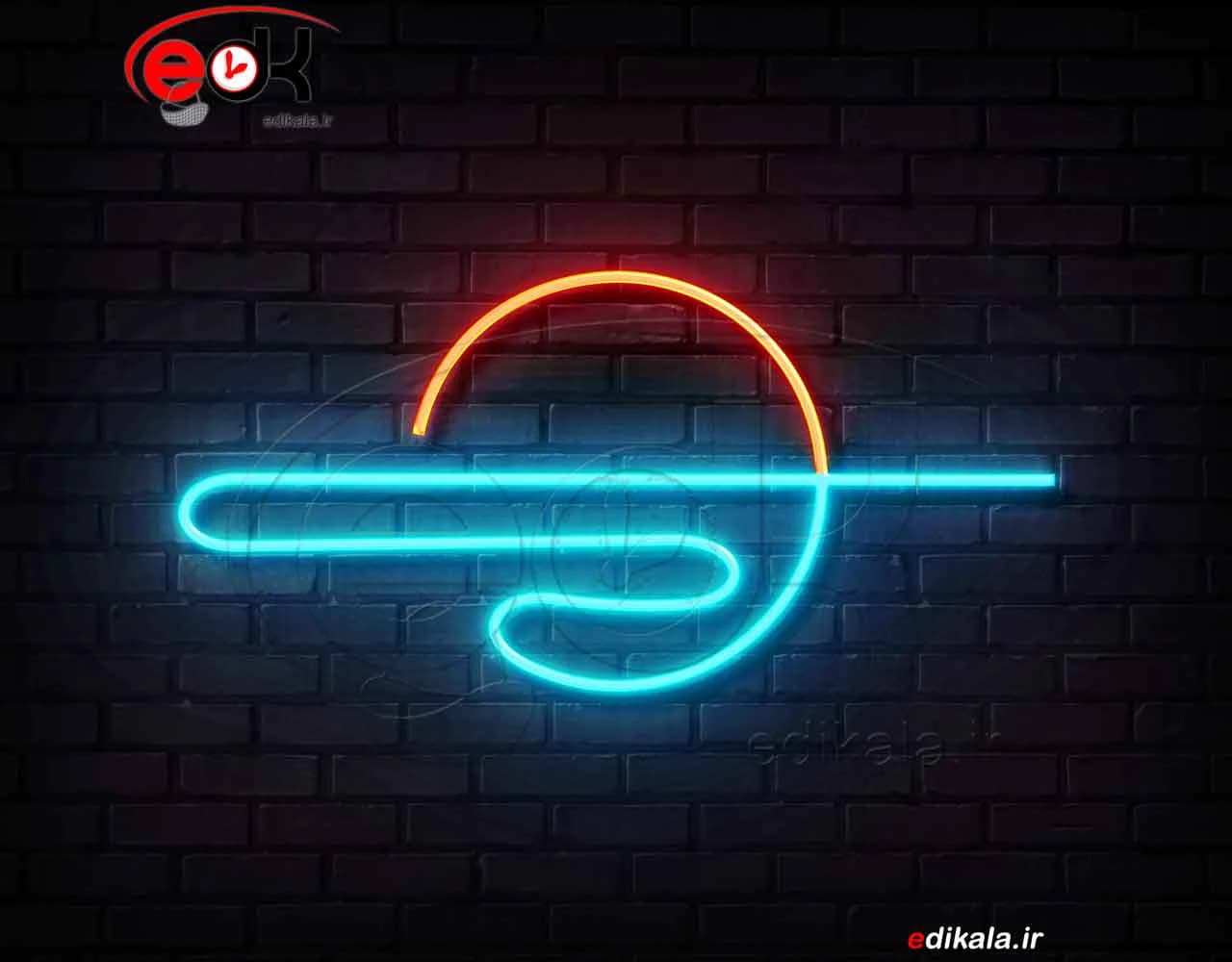 تابلو نئون طرح فانتزی شماره 346 در ابعاد مختلف + آداپتور+فایل کورل آماده برش