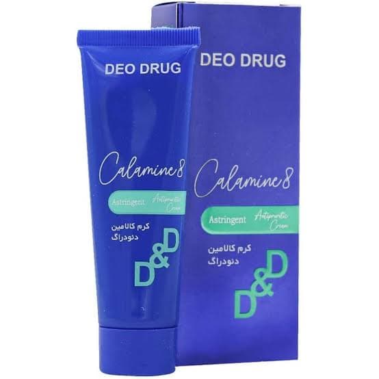 کرم کالامین التیام‌بخش و ضد خارش دئودراگ / Deodrug مناسب برای تسکین التهاب، سوزش و گزیدگی حشرات حجم 50 میلی‌لیتر
