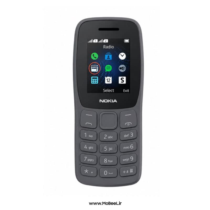 گوشی موبایل نوکیا مدل Nokia 105 Classic دو سیم کارت (تحت لیسانس نوکیا)