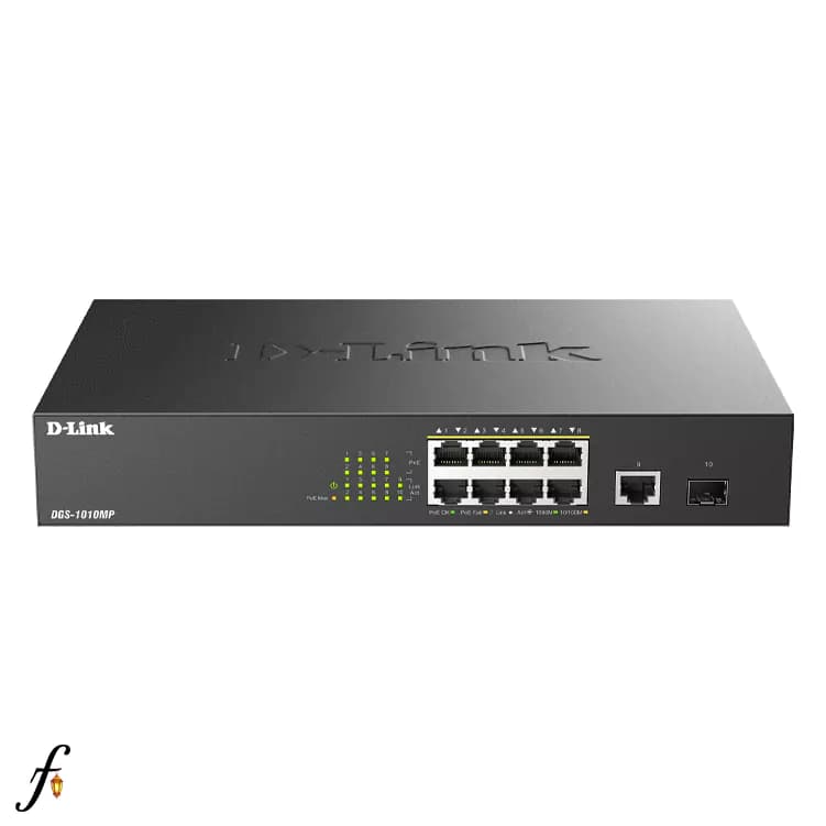 سوئیچ ۸ پورت POE دی لینک مدل DGS-1010MP — تصویر ۸