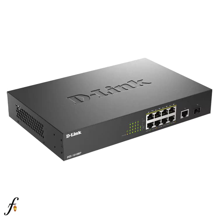 سوئیچ ۸ پورت POE دی لینک مدل DGS-1010MP — تصویر ۱۰