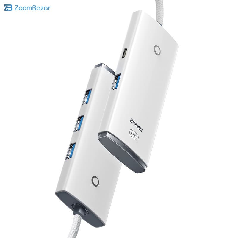 هاب 4 پورت USB 3.0 باسئوس مدل WKQX030402 — تصویر ۱۰