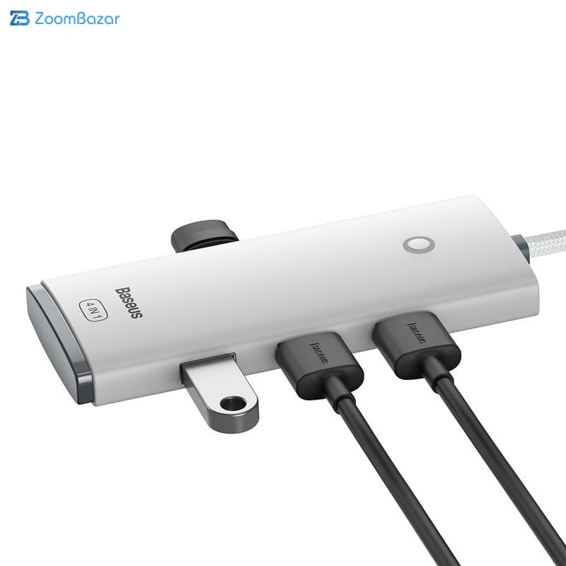 هاب 4 پورت USB 3.0 باسئوس مدل WKQX030402 — تصویر ۶