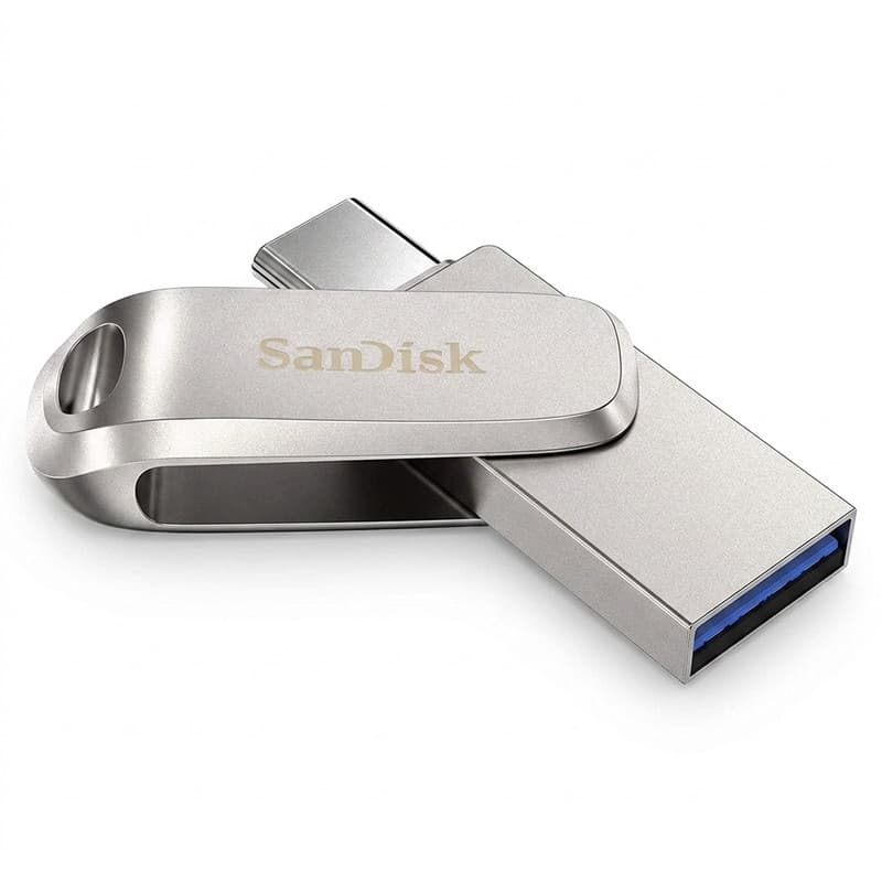 فلش مموری 128 گیگابایت سن دیسک مدل Ultra Dual Drive Luxe