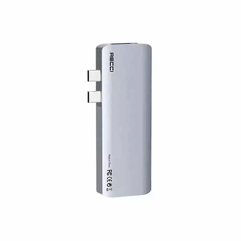 هاب 7 پوت USB-C رسی مدل RH08