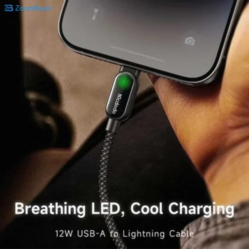 کابل شارژ سریع USB به لایتنینگ مک دودو مدل CA-4510 طول 1.2متر — تصویر ۱۱