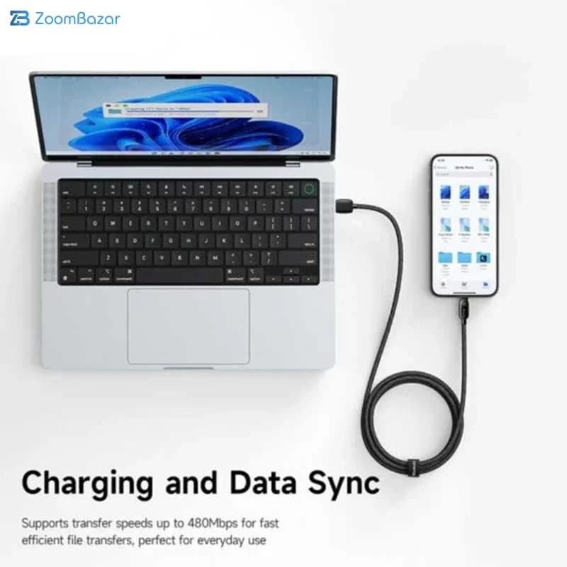 کابل شارژ سریع USB به لایتنینگ مک دودو مدل CA-4510 طول 1.2متر — تصویر ۱۲