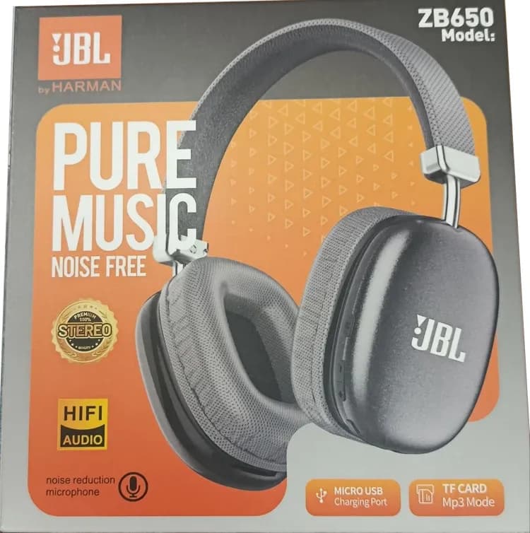هدفون بلوتوثی جی بی ال (high copy) مدل ZB650 — تصویر ۲