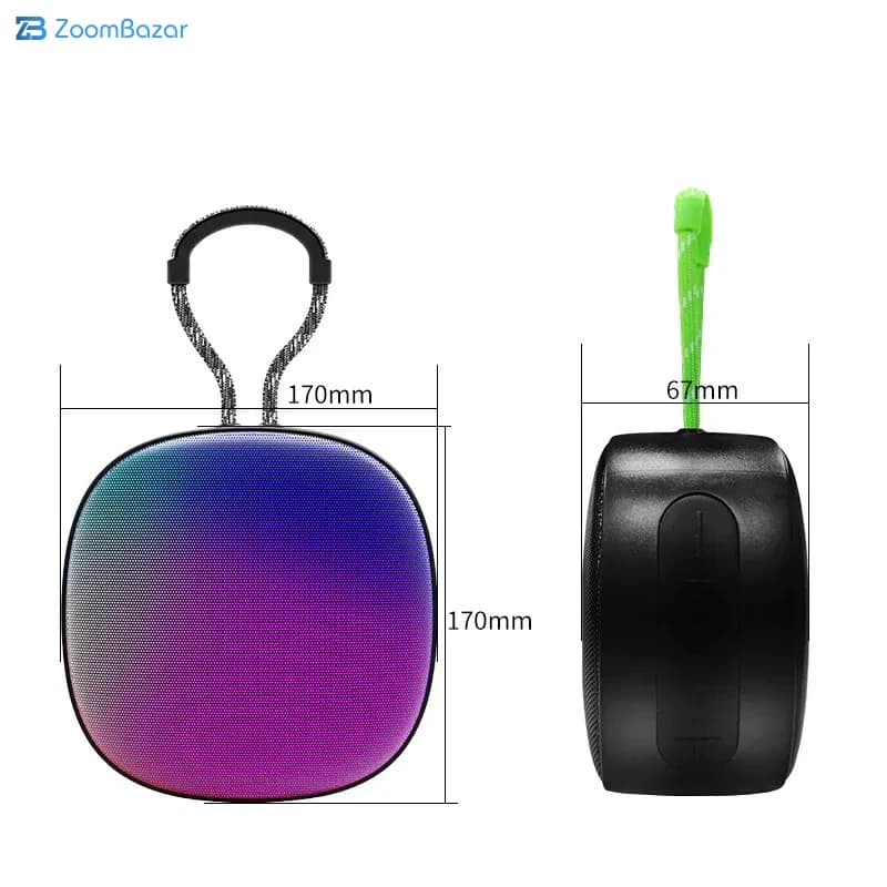 اسپیکر بلوتوثی قابل حمل ای بی اس مینی مدل ABS-2103 — تصویر ۶